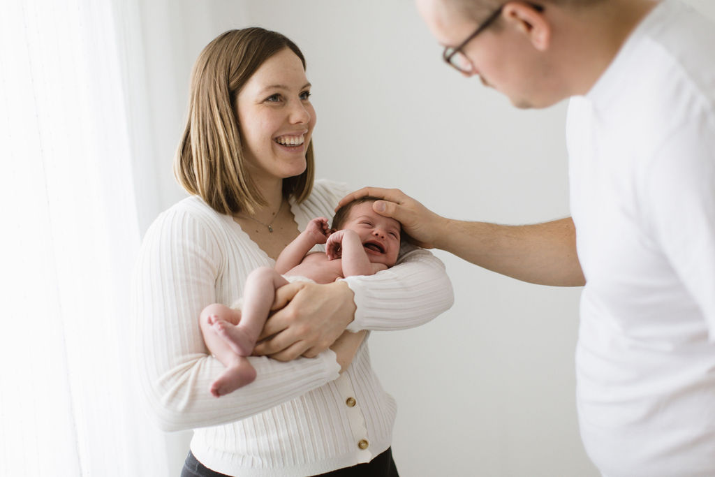 babyfotos beim Lachen